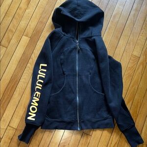 Lululemon Black Zip-Up Hoodie